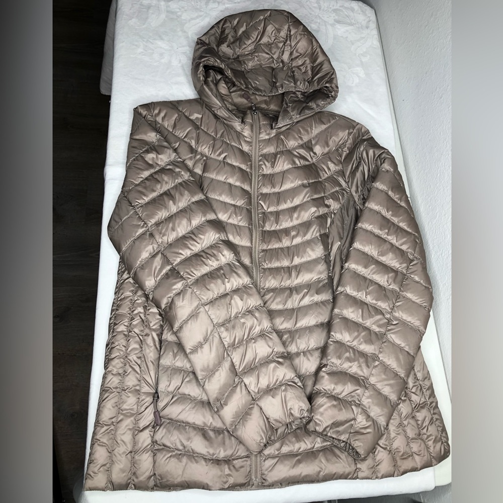 HeatKeep Hooded Lightweight Down Puffer Jacket XL